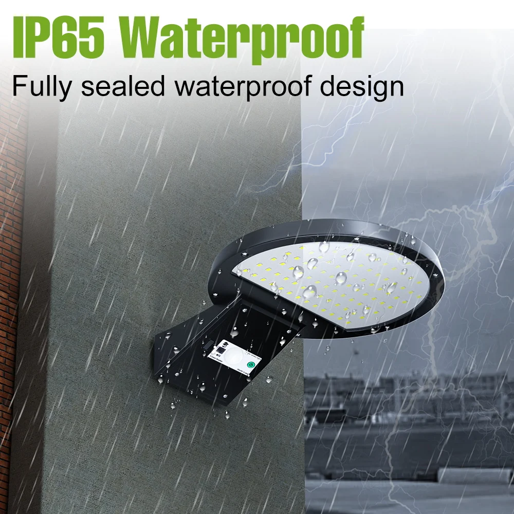 LED Solar Street Lights Outdoor IP65 Waterproof Floodlights PIR Motion Sensor Exterior Wall Lamp Garden Lighting Cool/Warm White - Image 3