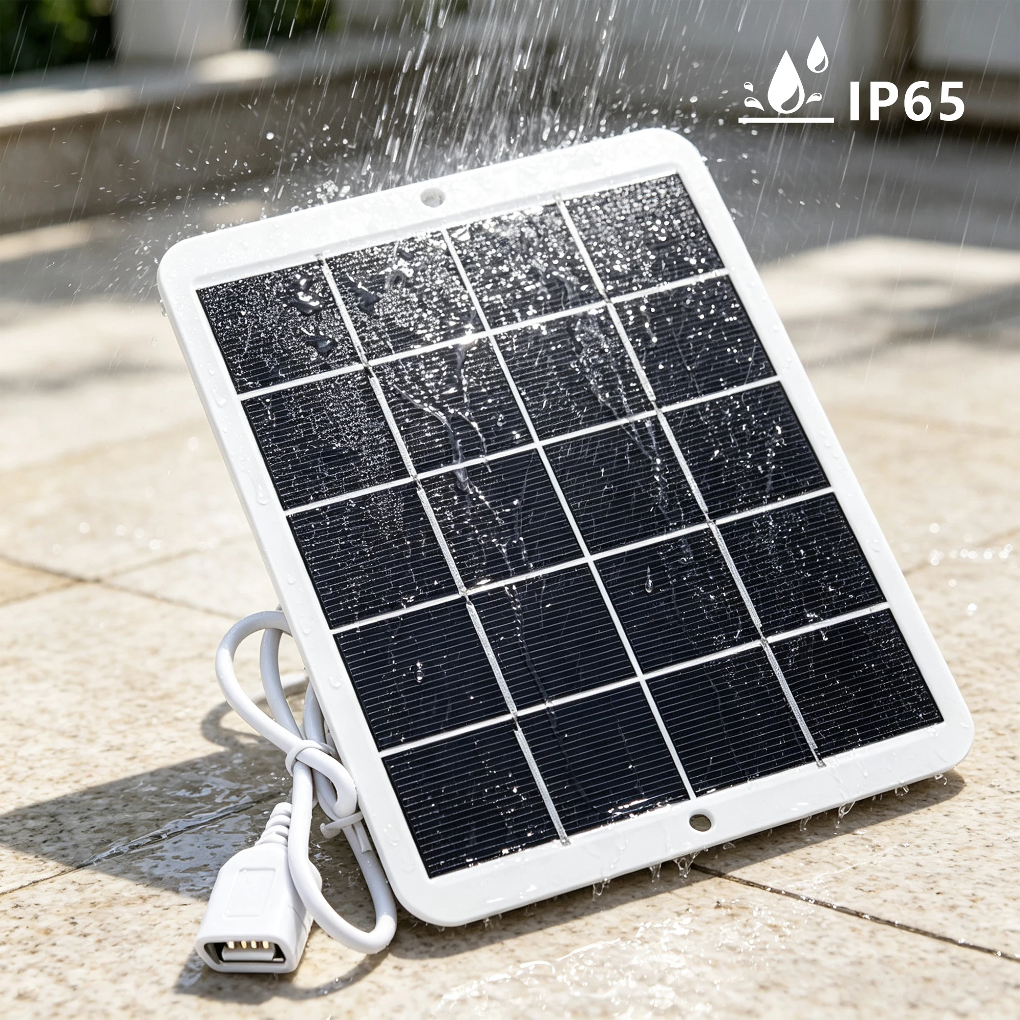 10W Portable Solar Panel Charger with USB | Outdoor Power Bank for Camping & Travel - Image 4