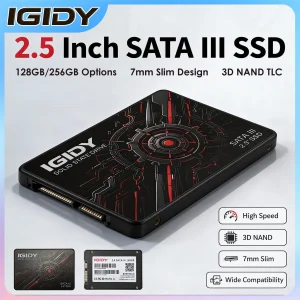 2.5" SATA III SSD 128GB–256GB | 7mm 3D NAND TLC Internal SSD for Laptop & Desktop